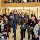 Carlos Martínez y Hugo Morán asisten a las jornadas sobre gestión forestal.