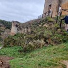 Visita a la zona del castillo de Calatañazor en la que se realiza la intervención.