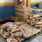 Carga incautada por la Guardia Civil durante el operativo.