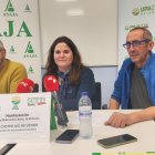 Alfredo Cabrerizo, Ana Pastor y Raúl Ramírez, en rueda de prensa este viernes.