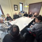 Reunión de Soria Ya con el comité de Losán.