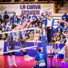 Los celestes pusieron todo el empeño en el duelo