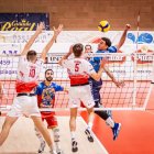 Los celestes pusieron todo de su parte en cada duelo