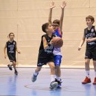 Un partido de la cantera del Club Soria Baloncesto.