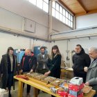 Un momento de la visita a las instalaciones de Cesefor en Soria.