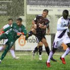 Imagen de la última visita del Numancia al campo de la Segoviana en septiembre de 2023