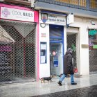 Administración de Loterías número 5 en Soria en la mañana de este domingo.