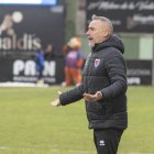 Ángel Rodríguez en el encuentro de este domingo en Segovia.