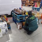 Inspección durante la campaña de Navidad, en la que se enmarcó la detención de un hombre con estimulantes.