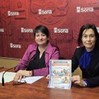 Ana Romero y Natalia Briongos.