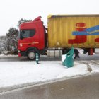 La nieve cubre Soria y afecta a carreteras y calles.