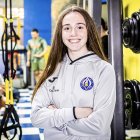 Marina Rupérez en las instalaciones del Gimnasio Gálvez.