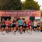 Imagen de la salida de la Media Maratón de Soria del año pasado.