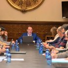 Diputados de Soria en la celebración de la Comisión de Reto Demográfico.