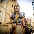 Comparsa de gigantes y cabezudos.