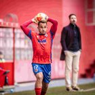 Alain García, uno de los destacados ante el Ourense, es fijo en el lateral derecho de la defensa.