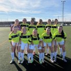 Once del Golmayo Camaretas que jugó en Aranda de Duero el pasado sábado.