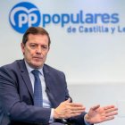 El candidato del PP a la presidencia de la Junta, Alfonso Fernández Mañueco