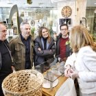 Serrano, Bravo, Lucas y Cabezón en Regalos Calavia.