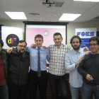 Paco Castro, el primero por la derecha, en una foto de archivo de la Asociación de Diseñadores.