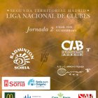 Cartel anunciador de la cita para el filial.