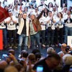 Respaldo a la candidatura de Carlos Martínez en una abarrotada Audiencia.