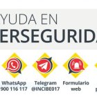 El teléfono 017 es gratuito y confidencial tal y como se indica en la página del Incibe.