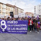 Cabecera de la manifestación del 8-M.