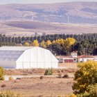 Instalaciones del  aeródromo de Soria.