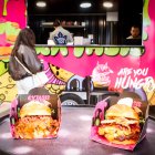 Seis hamburguesas y cuatro días de evento en Camaretas.