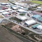 Panorámica del polígono industrial La Dehesa, de Almazán.