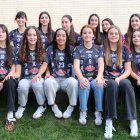 Parte de los convocados por la Federación de Castilla y León posan tras un entrenamiento del Sporting Santo Domingo.