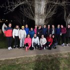 Grupo de mujeres que participaron en la quedada organizada por el C.A. Puente del Canto.