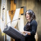 El pregón de la Semana Santa a cargo de la cofrade de la Flagelación Chiara de Luca.