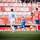 El tanto del empate a uno de la Sarriana ante un Numancia que volvió a ser frágil en defensa.