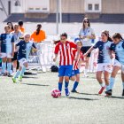 Imagen del partido entre el Atlético de Madrid y las anfitrionas del San José.