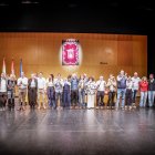'Foto de familia' de los jurados entrantes.