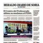 Portada de Heraldo-Diario de Soria del 6 de abril de 2026
