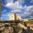 Vistas del castillo de Calatañazor