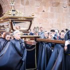 Procesión del Santo Entierro el Viernes Santo.
