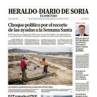 Portada de Heraldo-Diario de Soria del 8 de abril de 2026