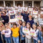 El pueblo mostró su apoyo a los trabajadores de la planta