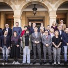 La Corporación actual del Ayuntamiento el pasado lunes tras la renuncia de Martínez.