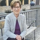 Adelina, este jueves en Castillejo de Robledo, donde reside.