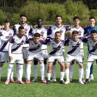 Once del Numancia en el campo del colista Sámano.