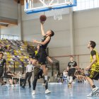 Una de las acciones del partido del equipo soriano.