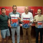 De Pablo, Salvador, Alfageme y Muñoz en la presentación del Torneo Elige Soria.