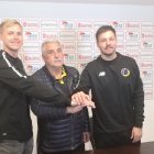 Bogdan Chopenko, Carlos Heras y Oriol Castellarnau.