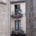 Entrada a la Calle Mayor de El Burgo, desde la Calle de San Pedro de Osma.