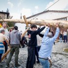 Como cada 1 de mayo, la localidad pinariega cumple con su tradición.